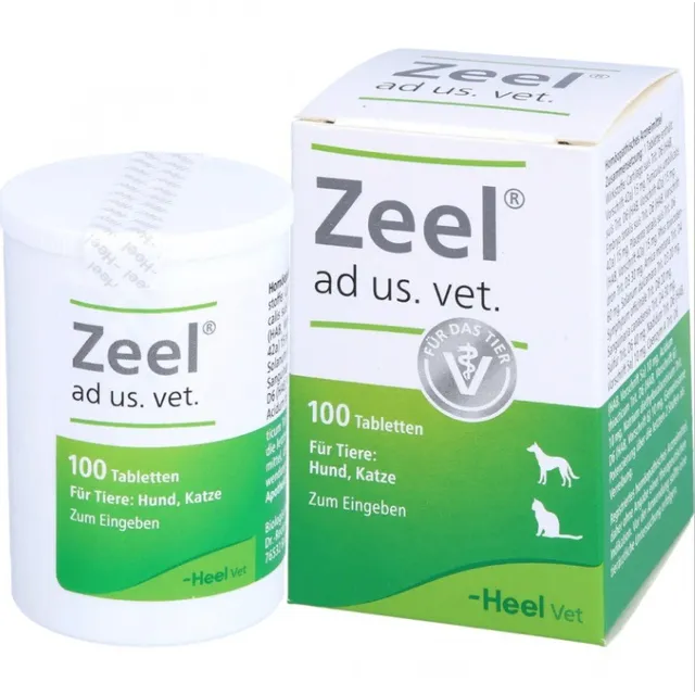 Heel Zeel Ad Uso Veterinario Perro Homeopático Frasco 100 Comp