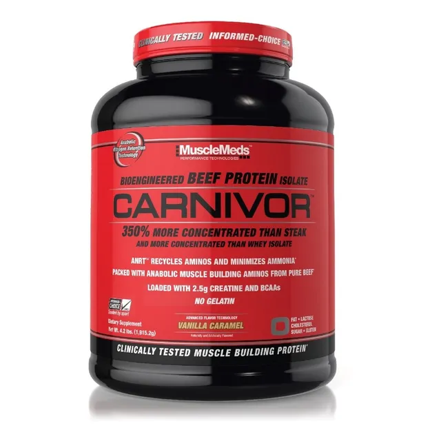 Proteina Musclemeds Carnivor 4.2 Libras Vainilla 56 Servs