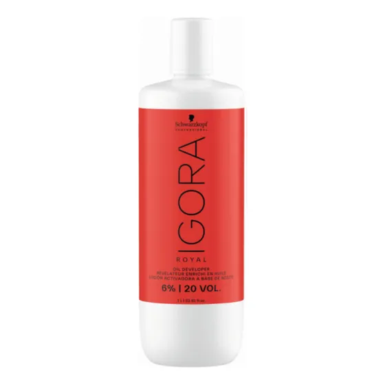Oxidante Igora Royal Schwarzkopf Al 6% 20 Vol 1 L