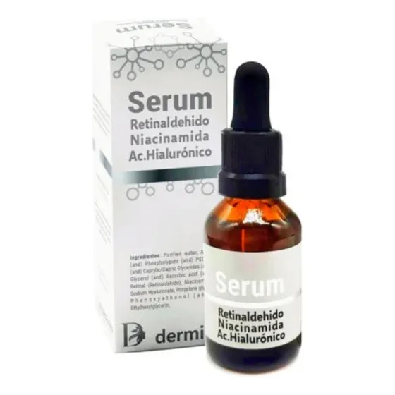 Serum Facial Ácido Hialuronico + Vit C Dermik 30 Ml