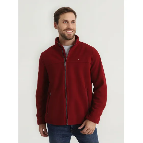 Polerón Essential Polar Burdeo Tommy Hilfiger