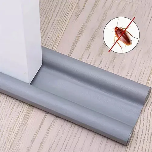 Guardapolvo Para Puerta Evita Insectos Polvo E Impermeable Color Gris Guarda Polvos Para Puertas