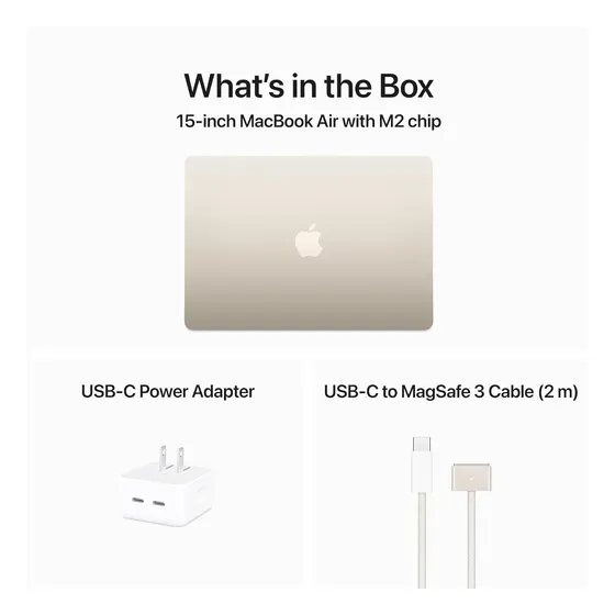Macbook Air 15.3 M2 Chip 8 Gb Ram 256 Gb Ssd Modelo 2023