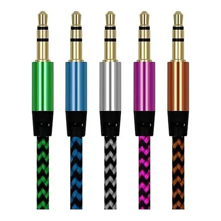 Cable Audio Auxiliar Plug 3.5mm 1.5 Metros Cordon