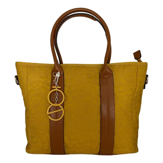 Bolsa Portalaptop 15  Cloe Ocre De $2399 A $2100