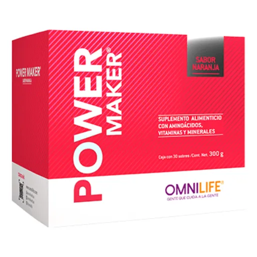 Power Maker Caja Con 30 Sobres Omnilife