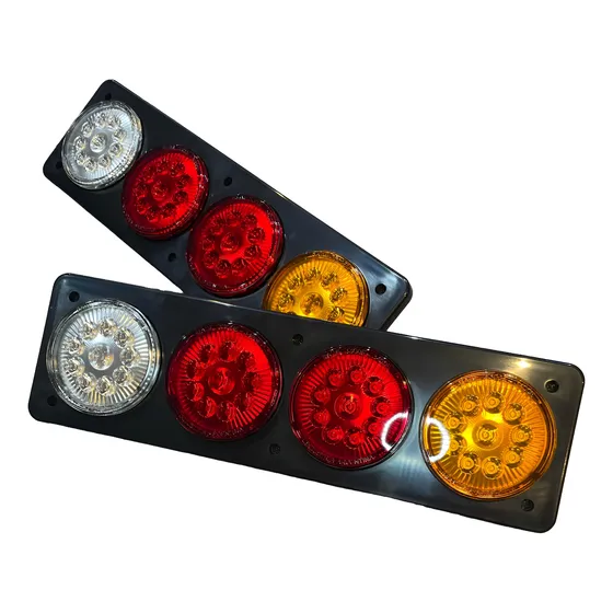 Faro Led Trasero Camión Acoplado Baiml 3400emt-4 Por Juego