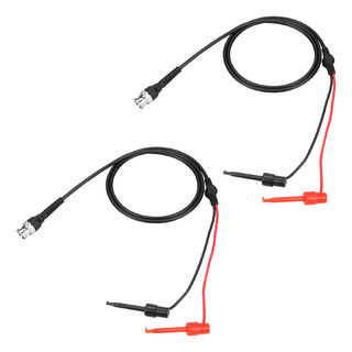 Cabo Coaxial De 2 Unidades Bnc Para Sonda De Gancho De Teste Cabo Coaxial De 2 Unidades Bnc Para Sonda De Gancho De Teste