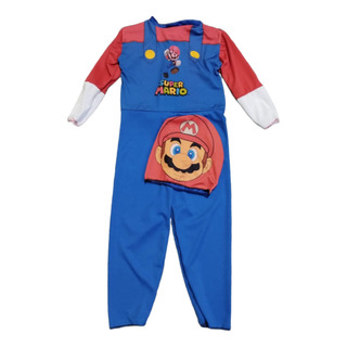 Disfraz Mario Bros Personaje Mameluco Oferta Lee Talles Disfraz Mario Bros Personaje Mameluco Oferta Lee Talles