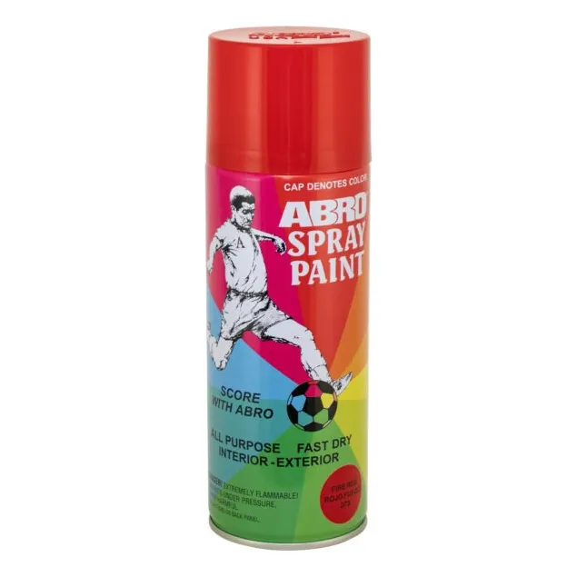 Pintura Aerosol Abro Usa 400ml Colores - Secado Rápido
