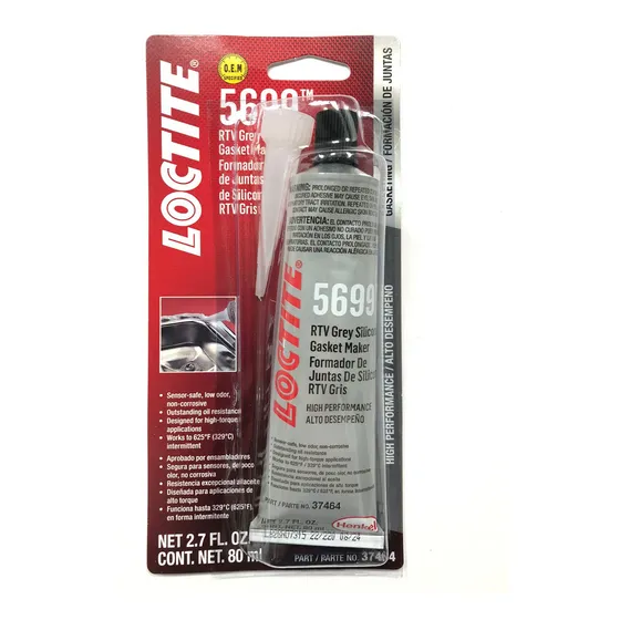 Loctite 5699 Silicón Gris Formador De Juntas Rtv Tubo 80ml