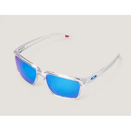 Óculos De Sol Sylas Standard Oakley Sapphire Polished Clear