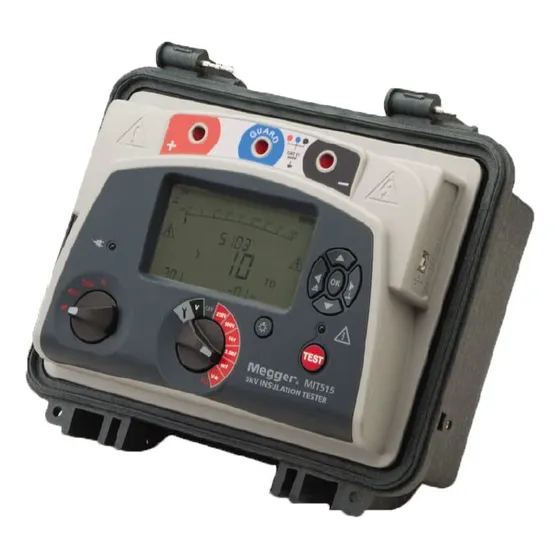 Megger Un Detector Voltaje Juego Cabl Extralargo Pie