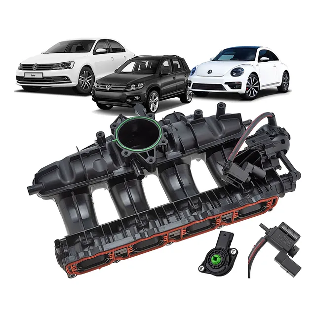Coletor De Admissão Para Audi A3 E Vw Jetta Tiguan 2.0 Fusca