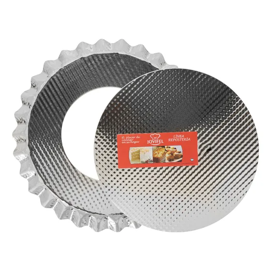 Molde Tarta Pastafrola Hojalata Desmontable 26 Cm Jovifel