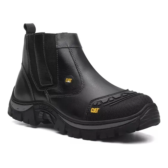 Botas Caterpillar Cuero Bovino Legítimo Con Puntera Ind.