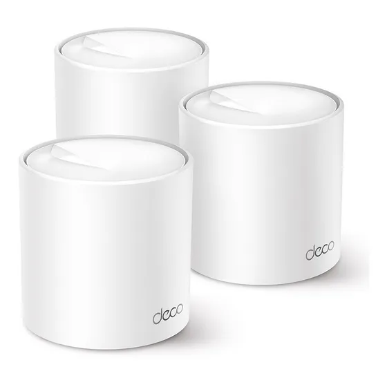 Deco X50 Tplink 3 Pack Ax3000 Sistema Wi Fi 6 Mesh Para Casa
