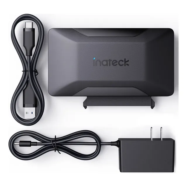Adaptador Inateck Sata A Usb 3.2 Gen 2 Para Ssd/hdd De 2,5/3