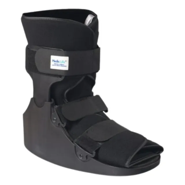 Bota Walker Baja Negra Talla L De Gran Calidad