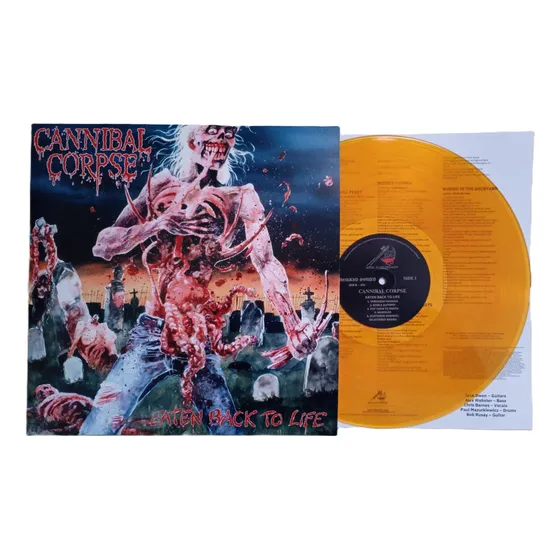 Cannibal Corpse Eaten Back To Life Lp Carcass Autopsy Death