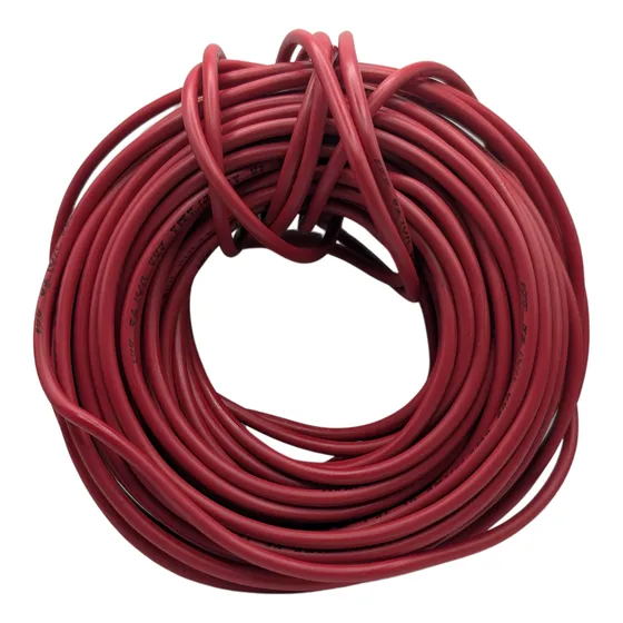 20m Cable Negro De Cobre Para Instalaciones Eléctricas Cal10