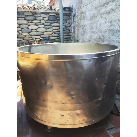 Marmita Acero Inoxidable 1600litros Usada