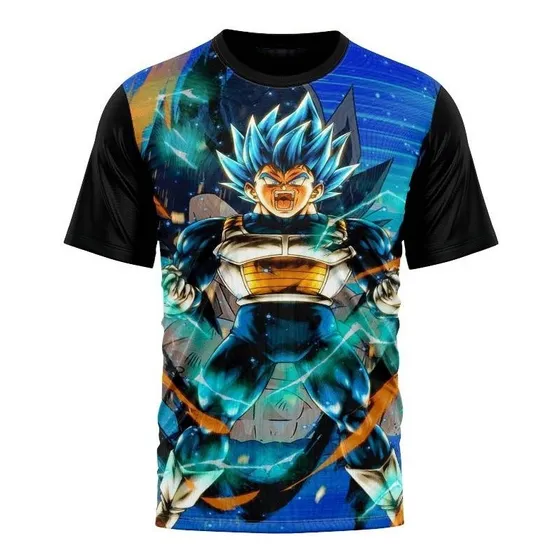 Franela De Dragon Ball Vegeta