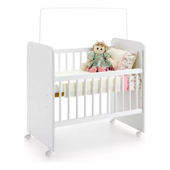 Mini Berço Moises Bedside Grade Movel Com Colchao