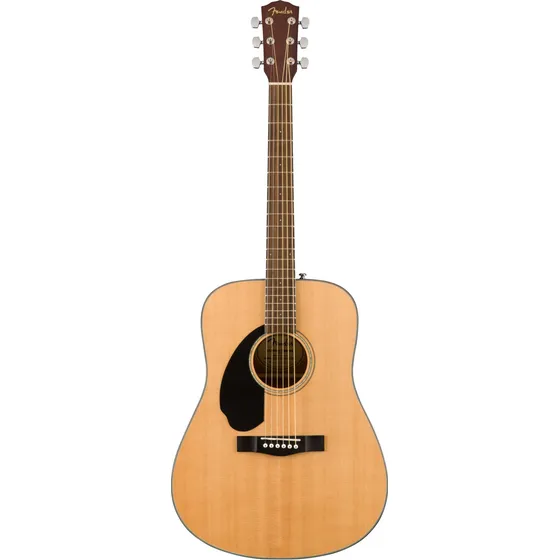 Guitarra acústica Fender Classic Design CD-60S para zurdos natural nogal brillante