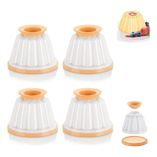 4pz Molde Para Pudding Con Tapa Para Facilitar El Desmoldado 4pz Molde Para Pudding Con Tapa Para Facilitar El Desmoldado