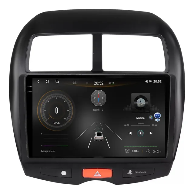 Multimídia Mitsubishi Asx 9p Octacore Android Tpros 8/256gb