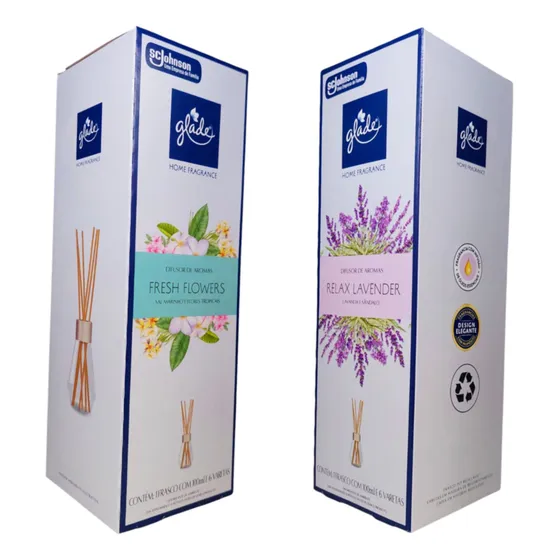 Difusor De Aromas Glade Kit Com 2 Fragrâncias De 100ml