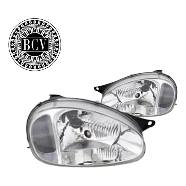 Faros Delanteros Chevrolet Corsa 2000 Al 2006 De Vidrio C/u
