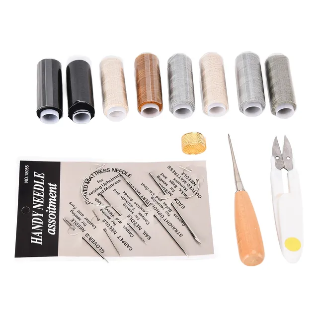 Kit De Coser De Lona, Juego De Hilos Para Máquina, De Colore