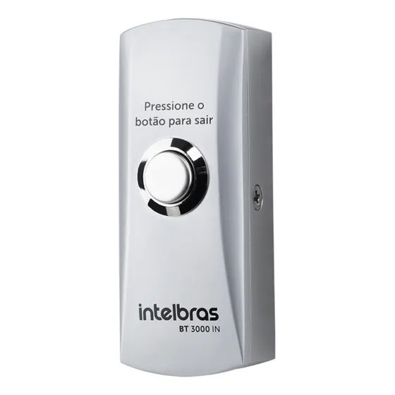 Botão Acionador Inox Sobrepor Com Caixa Bt 3000 In 