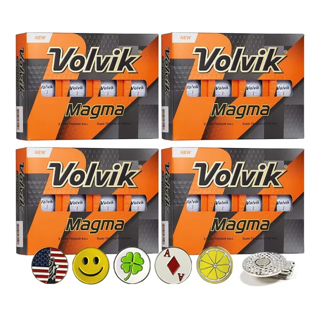 Volvik Magma Juego Pelota Golf Ilegal Larga Distancia 4 (48