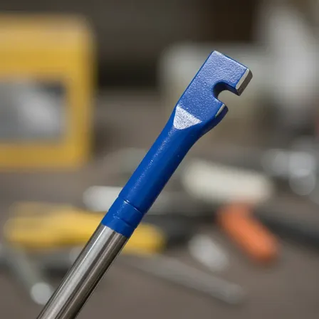 Chave De Virar Ferro 3/8 10mm Aço Maciço Profissional Azul