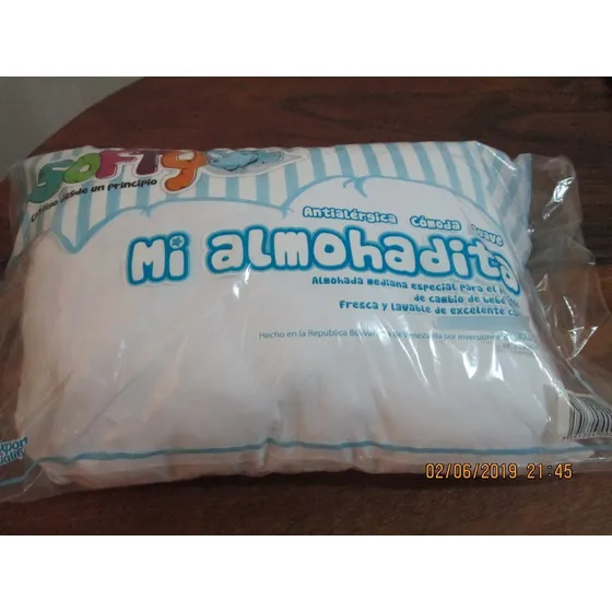 Almohada Para  Niño Almohadita Medidas 35x25 Centimetros