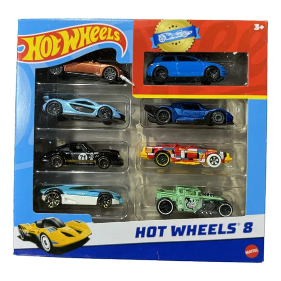 Carritos Hotwheel 8 Carros Hot Wheels Original Mattel