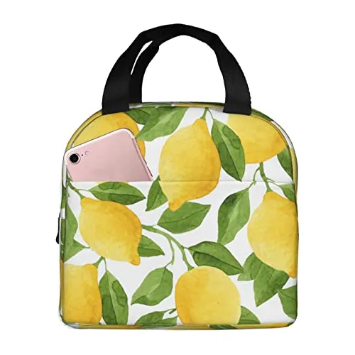 Echoserein Cute Avocado Fun Fruits Bolsa De Almuerzo My4wy