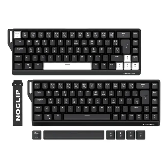Teclado Magnético Gamer 60% 8000hz Rt0,01 | Switch Huano Preto Português Brasil