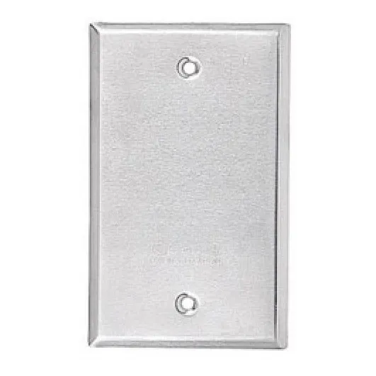 Tapas Ciegas Electr Galvanizadas (2x4) Paq 25 Und 