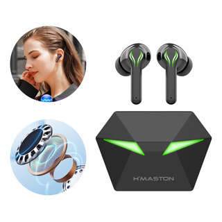 Fone De Ouvido Bluetooth 5.3 Gamer Sem Fio Tws Com Led Rs30 Fone De Ouvido Bluetooth 5.3 Gamer Sem Fio Tws Com Led Rs30