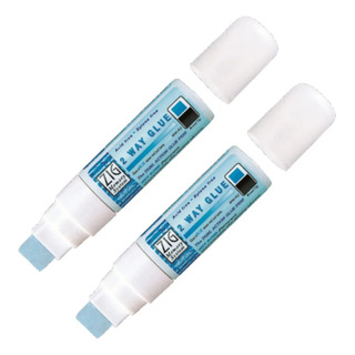 2 Lápices Adhesivos (d) Way Glue Stick Con Varias Puntas En 2 Lápices Adhesivos (d) Way Glue Stick Con Varias Puntas En