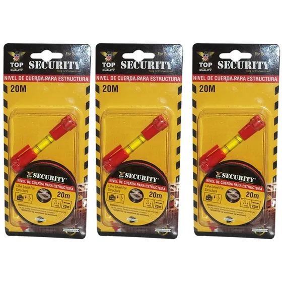 Nivel De Cuerda Para Estructura Security 20 Mts De Cuerda