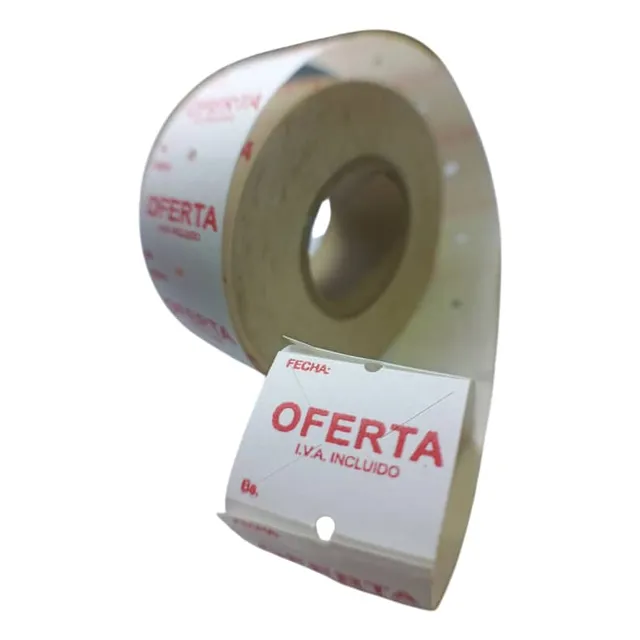 Etiquetas Para Colocar Precio A Tus Productos De Máquina Tow