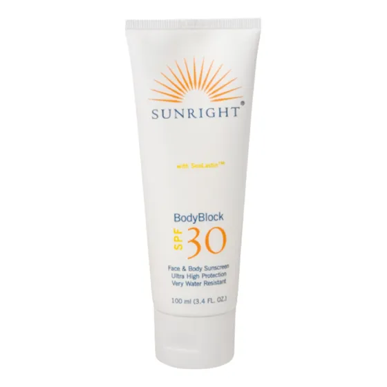 Protector Crema Solar Para Niños Spf 30 Resistente Al Agua 