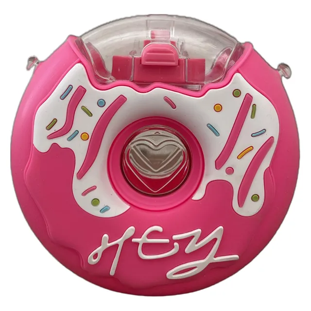 Cantimplora Cute Donuts Dona Kawaii Rosa 380ml