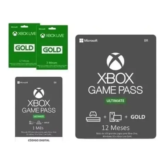 Assinatura Game Pass Ultimate 12 Meses Codigo 25 Digitos