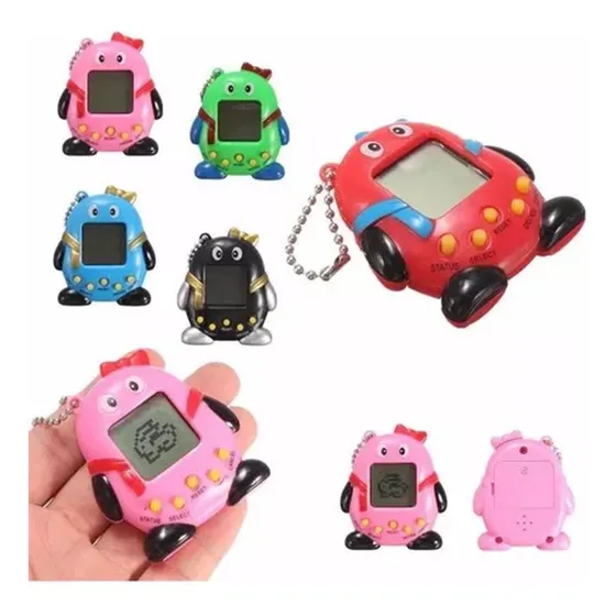 Llavero Para Niños Retro Mascota Virtual Tamagotchi Color